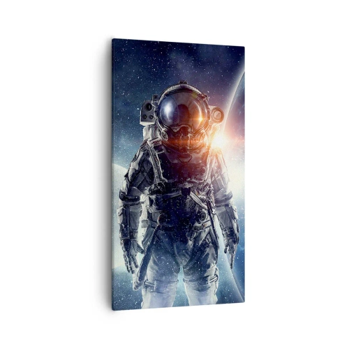 Impression sur toile - Image sur toile - Aventure spatiale - 55x100 cm