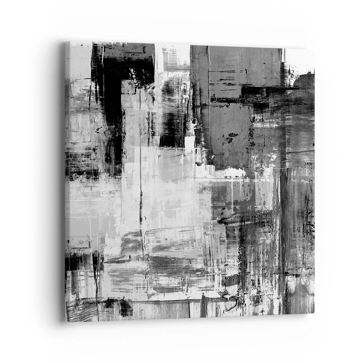 Impression sur toile - Image sur toile - Le gris est beau - 40x40 cm