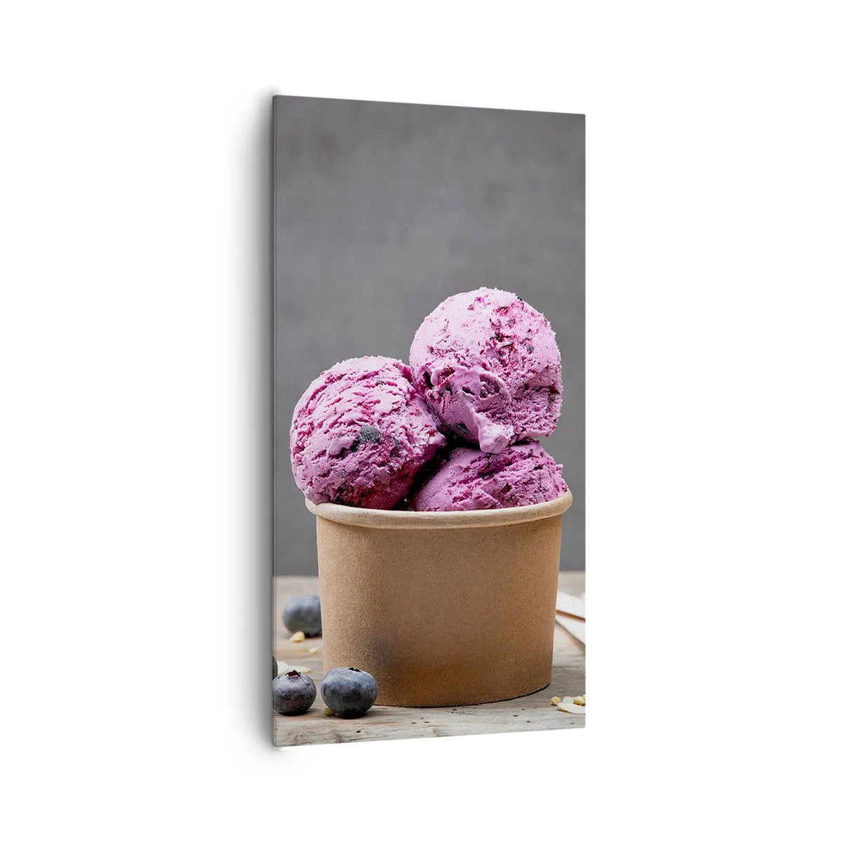 Impression sur toile - Image sur toile - Douceur et froideur - 65x120 cm