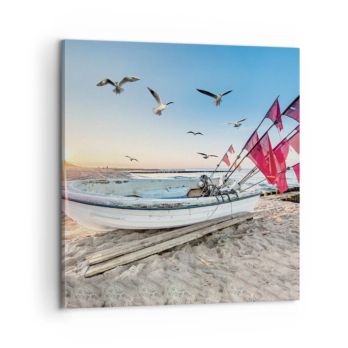 Impression sur toile - Image sur toile - Repos mérité - 60x60 cm