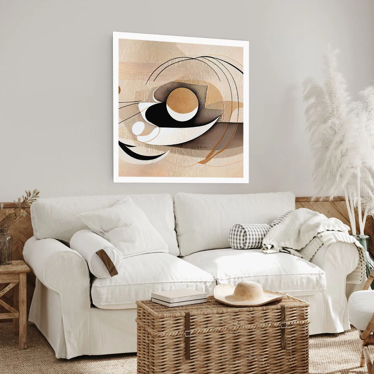 Affiche - Poster - Composition : l'essence des choses - 50x50 cm