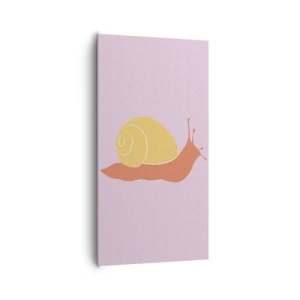 Impression sur toile - Image sur toile - Il n'y a pas d'urgence - 65x120 cm