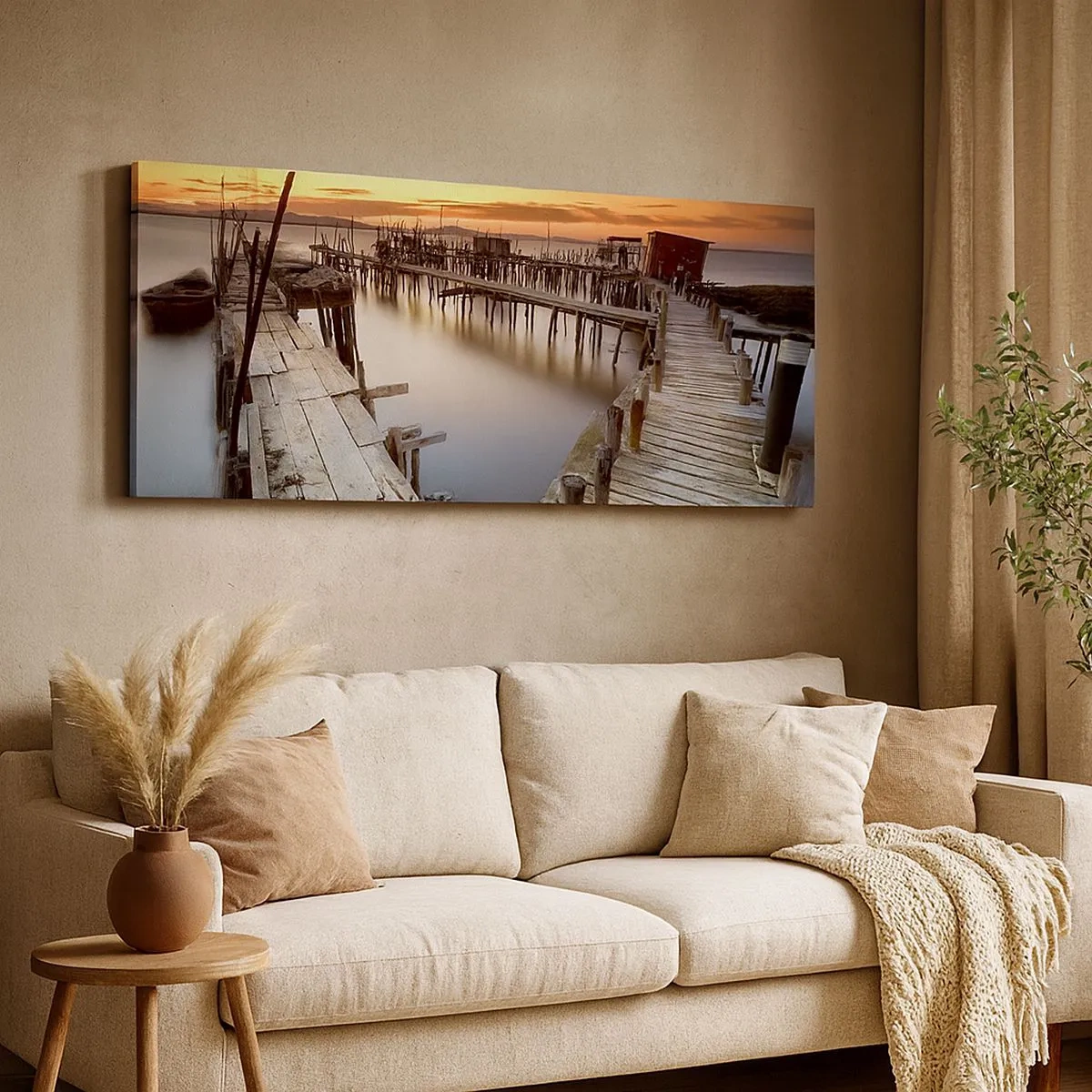 Impression sur toile - Image sur toile - Authentique, pas un attrape touristique - 100x40 cm