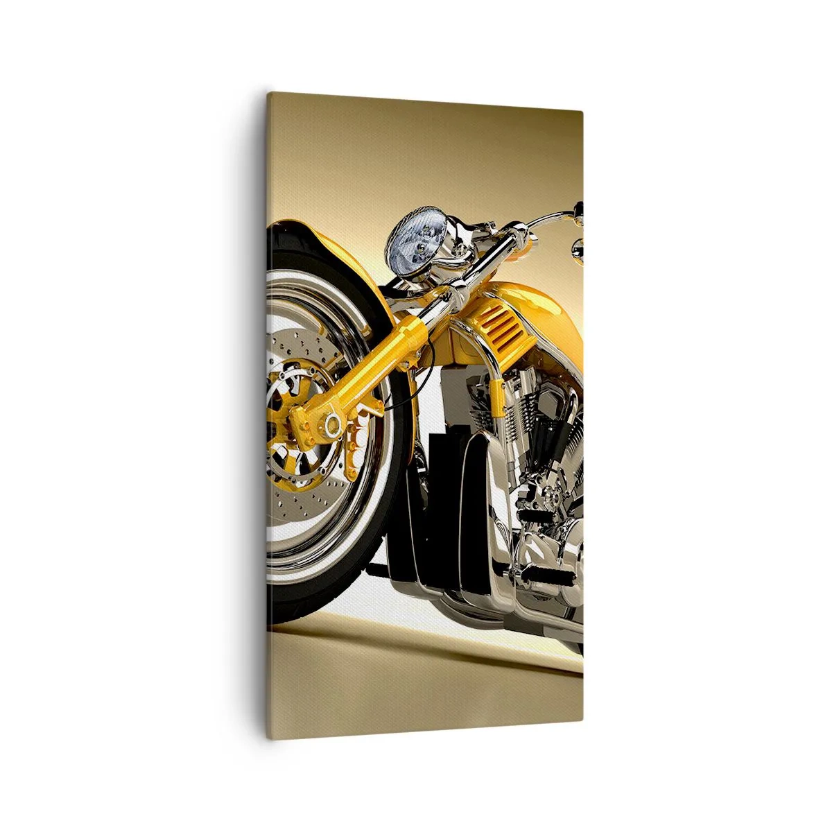 Impression sur toile - Image sur toile - Un rêve de force et de vitesse - 55x100 cm