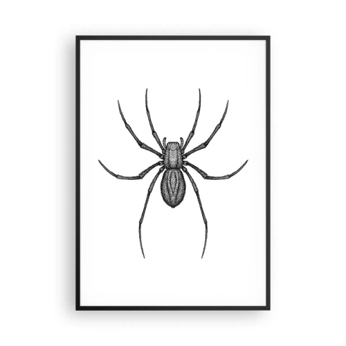 Affiche dans un cadre noir - Poster - Une précision troublante - 70x100 cm