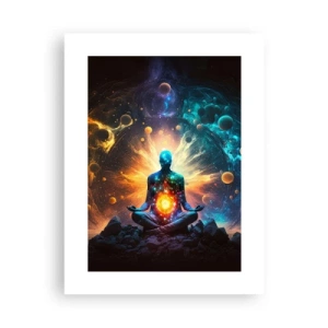 Affiche - Poster - Paix cosmique - 30x40 cm