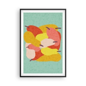 Affiche dans un cadre noir - Poster - Essayez le soleil d'été - 61x91 cm