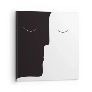 Impression sur toile - Image sur toile - Unité des contraires - 70x70 cm