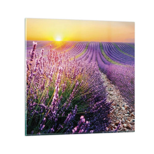 Impression sur verre - Image sur verre - Tige parfumée - 60x60 cm
