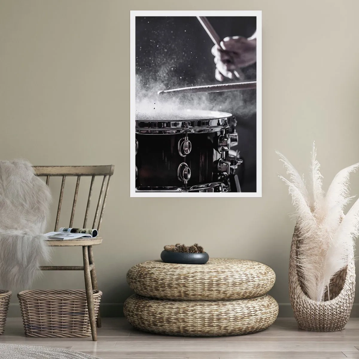 Affiche - Poster - Tempo de la musique - 40x50 cm