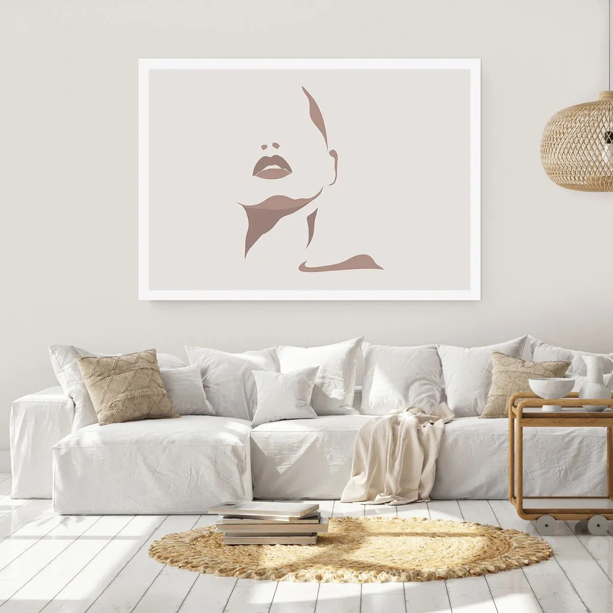 Affiche - Poster - Fait de lumière et d'ombre - 50x40 cm