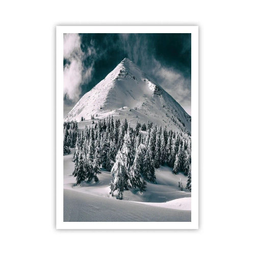 Affiche - Poster - Le pays de la neige et de la glace - 70x100 cm