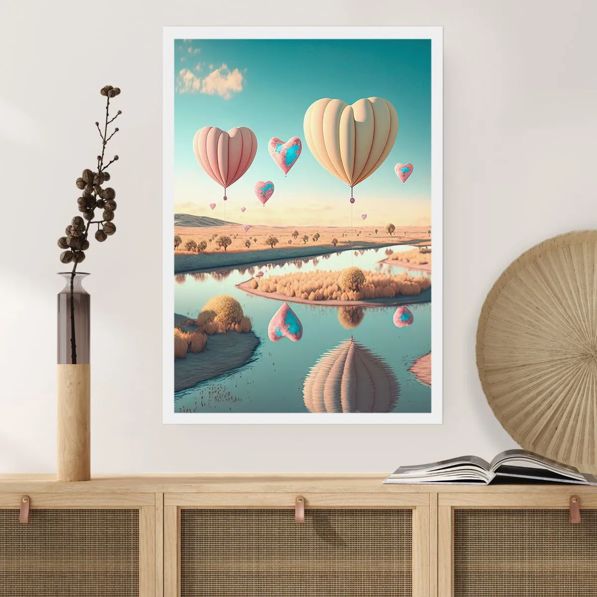 Affiche - Poster - L'amour te permet de t'élever - 30x40 cm