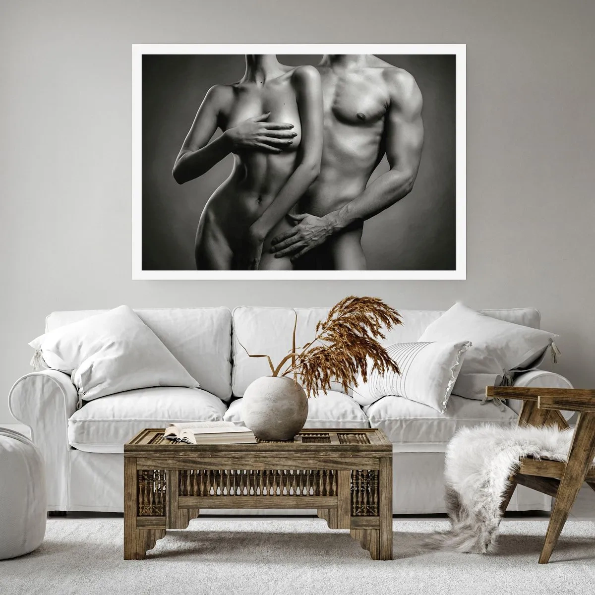Affiche - Poster - Adam et Eve - 70x50 cm