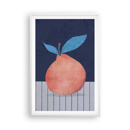 Affiche dans un cadre blanc - Poster - Convexité et plan - 61x91 cm