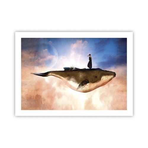 Affiche - Poster - Voyage irréel - 70x50 cm