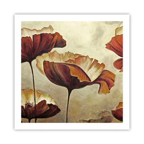 Affiche - Poster - À la lisière des champs - 60x60 cm