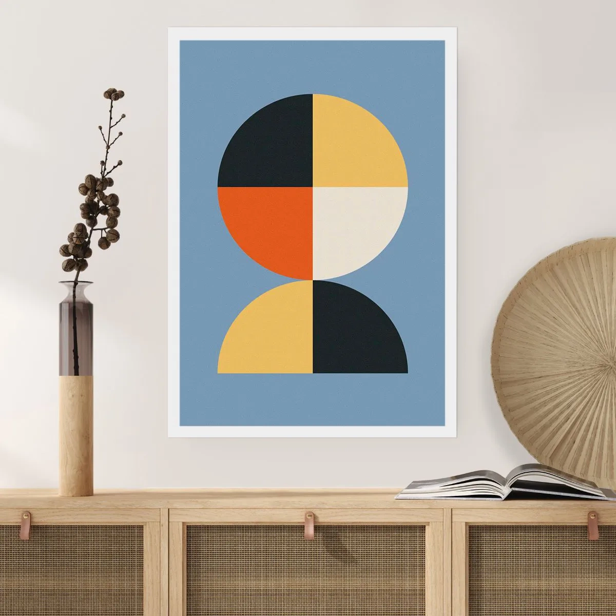 Affiche - Poster - Regarde et compte - 70x100 cm