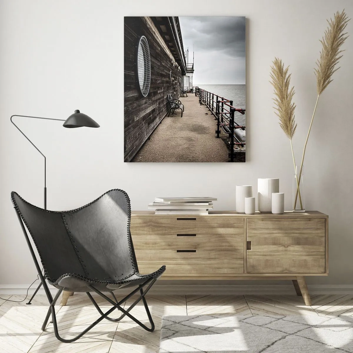 Impression sur verre - Image sur verre - Le temps s'est arrêté - 80x120 cm