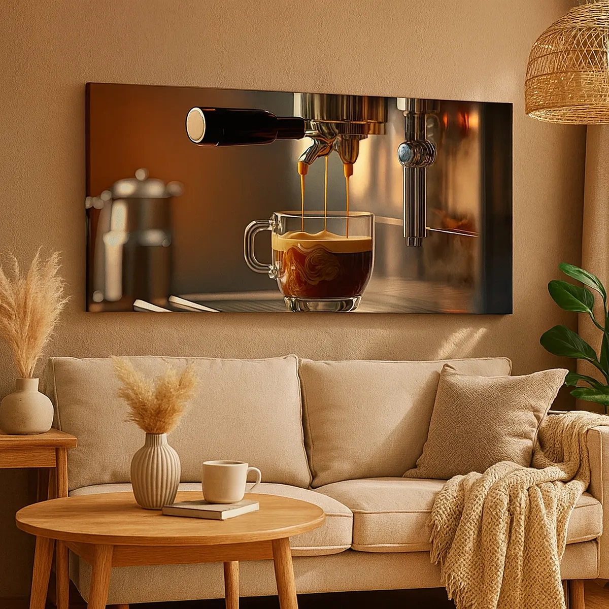 Impression sur toile - Image sur toile - Un mélange sensuel - 30x30 cm