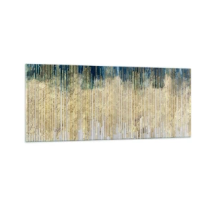 Impression sur verre - Image sur verre - Bordure dorée - 100x40 cm