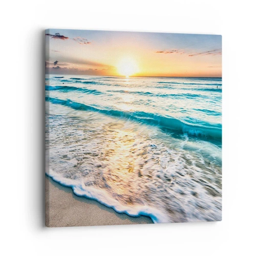 Impression sur toile - Image sur toile - Une vue qui en vaut la peine - 30x30 cm