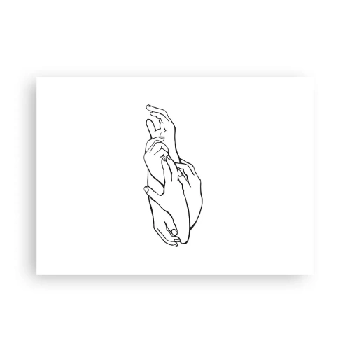 Affiche - Poster - Bon contact - 70x50 cm