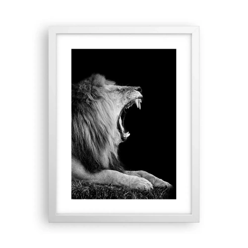 Affiche dans un cadre blanc - Poster - Sans aucun doute - 30x40 cm