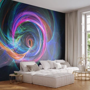 Papier Peint Photo Premium Canvas - Où m'emmènes-tu ? - Abstraction, Morceau, Vortex - 250x175 cm