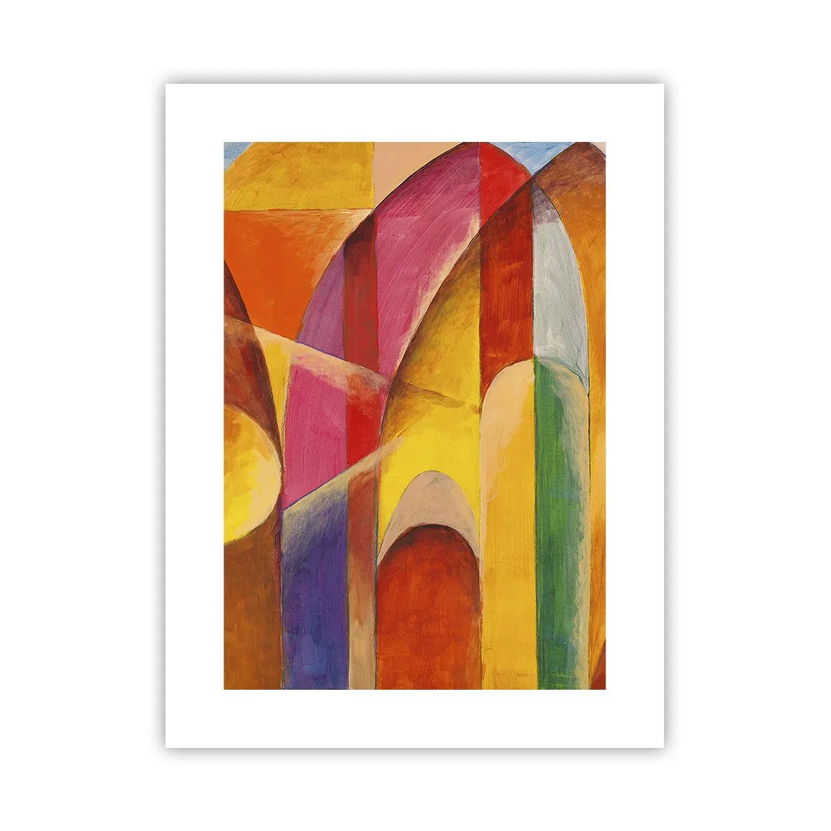 Affiche - Poster - Cathédrale du soleil - 30x40 cm