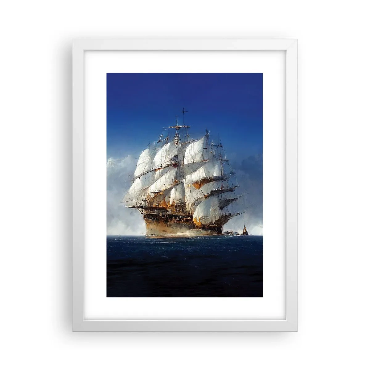 Affiche dans un cadre blanc - Poster - La grande gloire ! - 30x40 cm