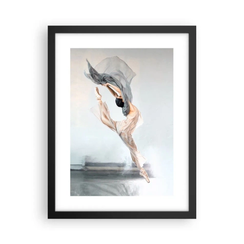 Affiche dans un cadre noir - Poster - Dans le ravissement de la danse - 30x40 cm