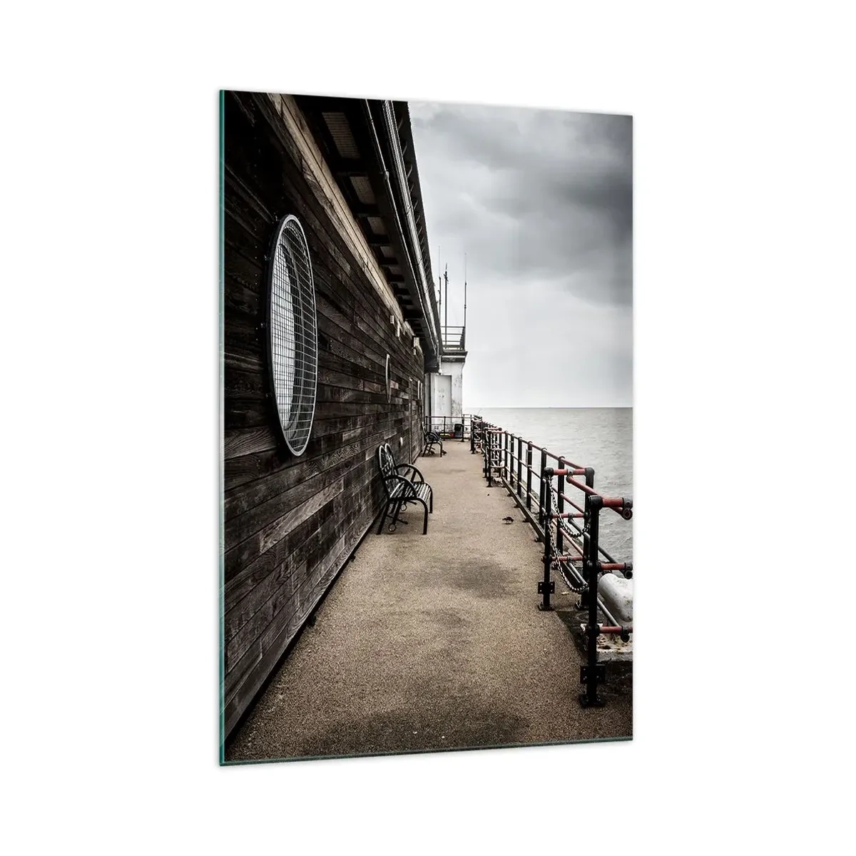 Impression sur verre - Image sur verre - Le temps s'est arrêté - 70x100 cm