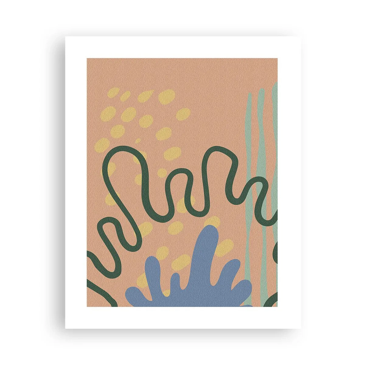 Affiche - Poster - Abstraction : diversité de la nature - 40x50 cm
