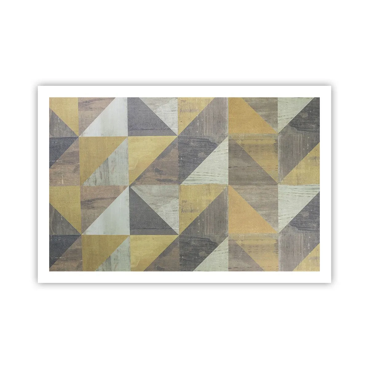 Affiche - Poster - Suivant l'angle du triangle - 91x61 cm