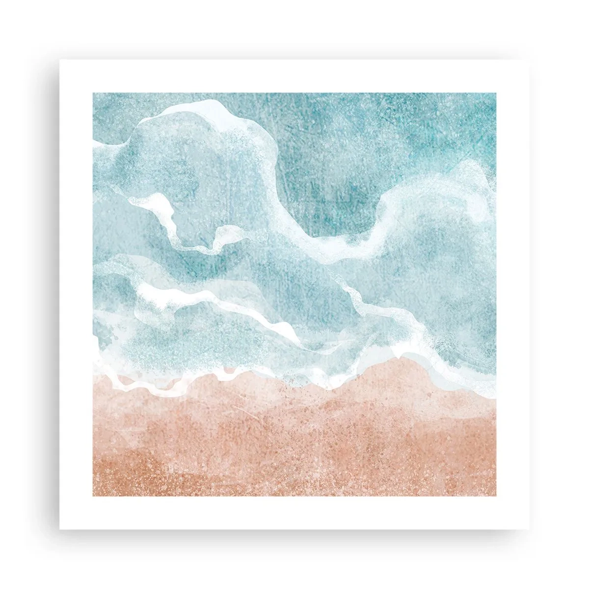 Affiche - Poster - Abstraction du nuage - 50x50 cm