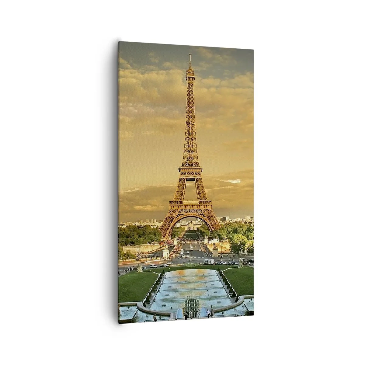 Impression sur toile - Image sur toile - La reine de Paris - 65x120 cm