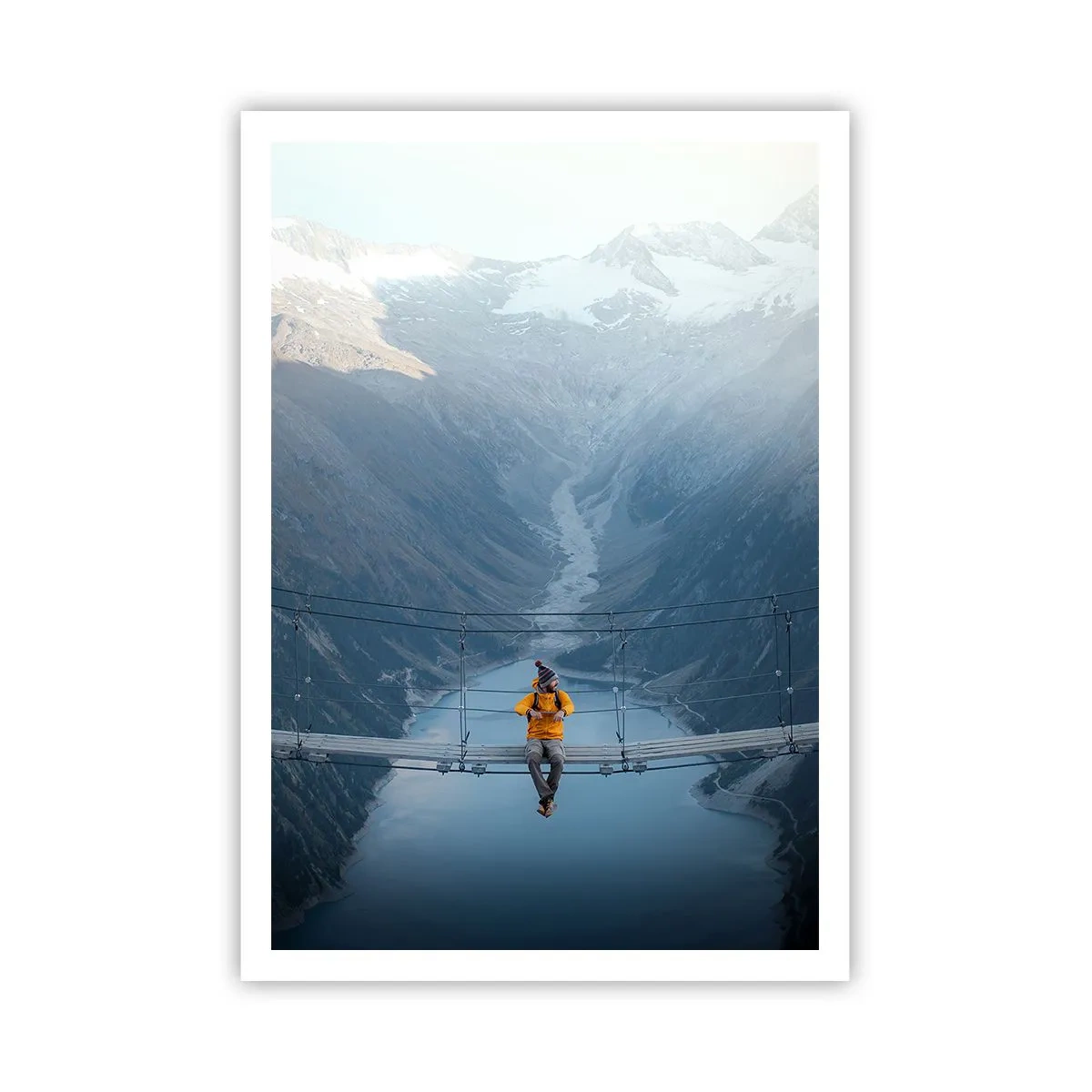 Affiche - Poster - Ravi de la suspension - 70x100 cm