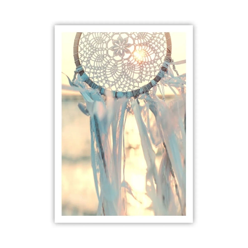 Affiche - Poster - Totem en dentelle - 70x100 cm