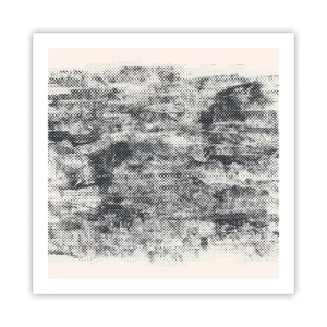 Affiche - Poster - Composition brumeuse - 60x60 cm