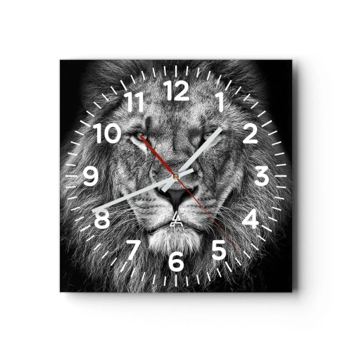 Horloge murale - Pendule murale - En vêtement de sacre - 30x30 cm