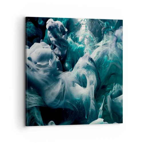 Impression sur toile - Image sur toile - Mouvement des couleurs - 70x70 cm