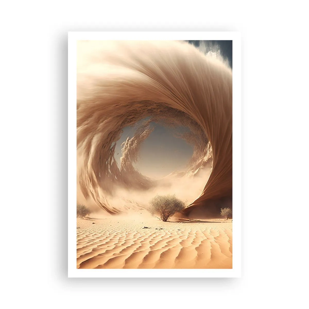 Affiche - Poster - Portail ouvert - 70x100 cm