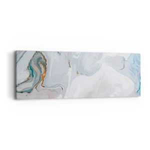 Impression sur toile - Image sur toile - Blanc surélevé - 90x30 cm