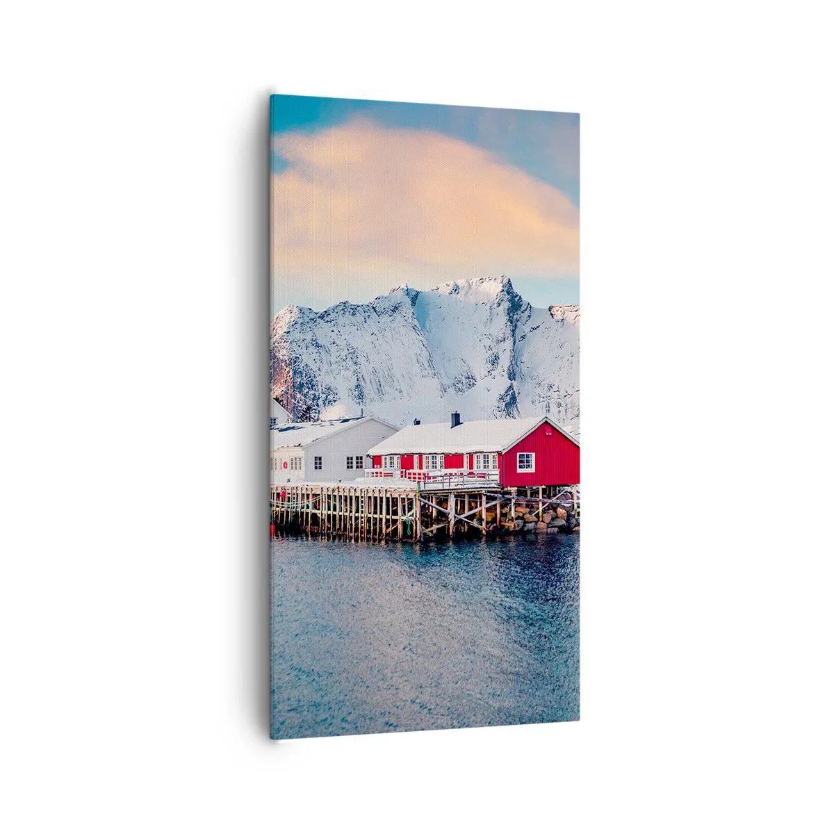 Impression sur toile - Image sur toile - Retraite dans le nord - 65x120 cm