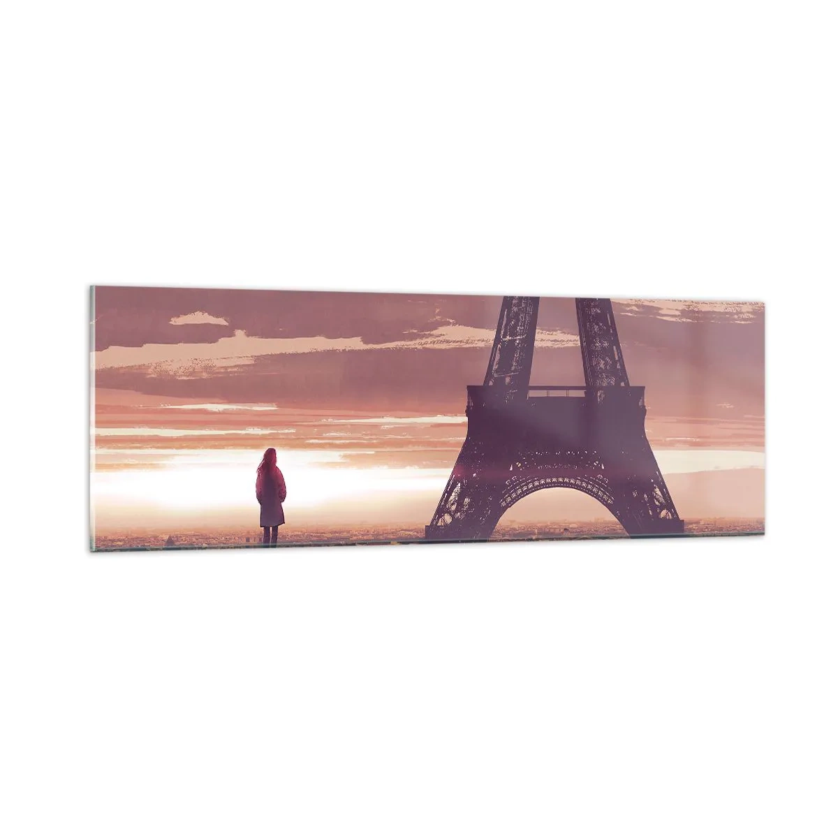 Impression sur verre - Image sur verre - Seulement deux d'entre eux - 90x30 cm