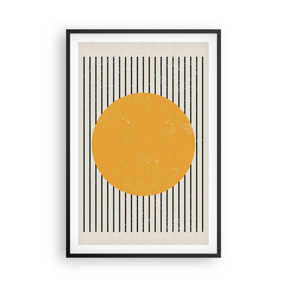 Affiche dans un cadre noir - Poster - Le pouvoir de la simplicité - 61x91 cm