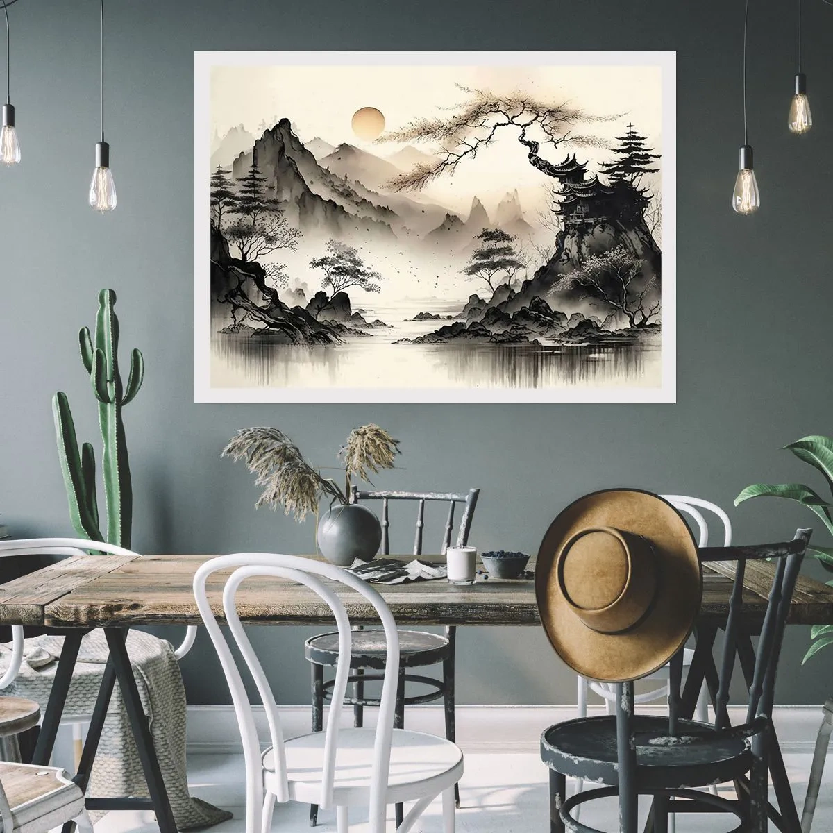 Affiche - Poster - Le charme unique de l'Orient - 50x40 cm