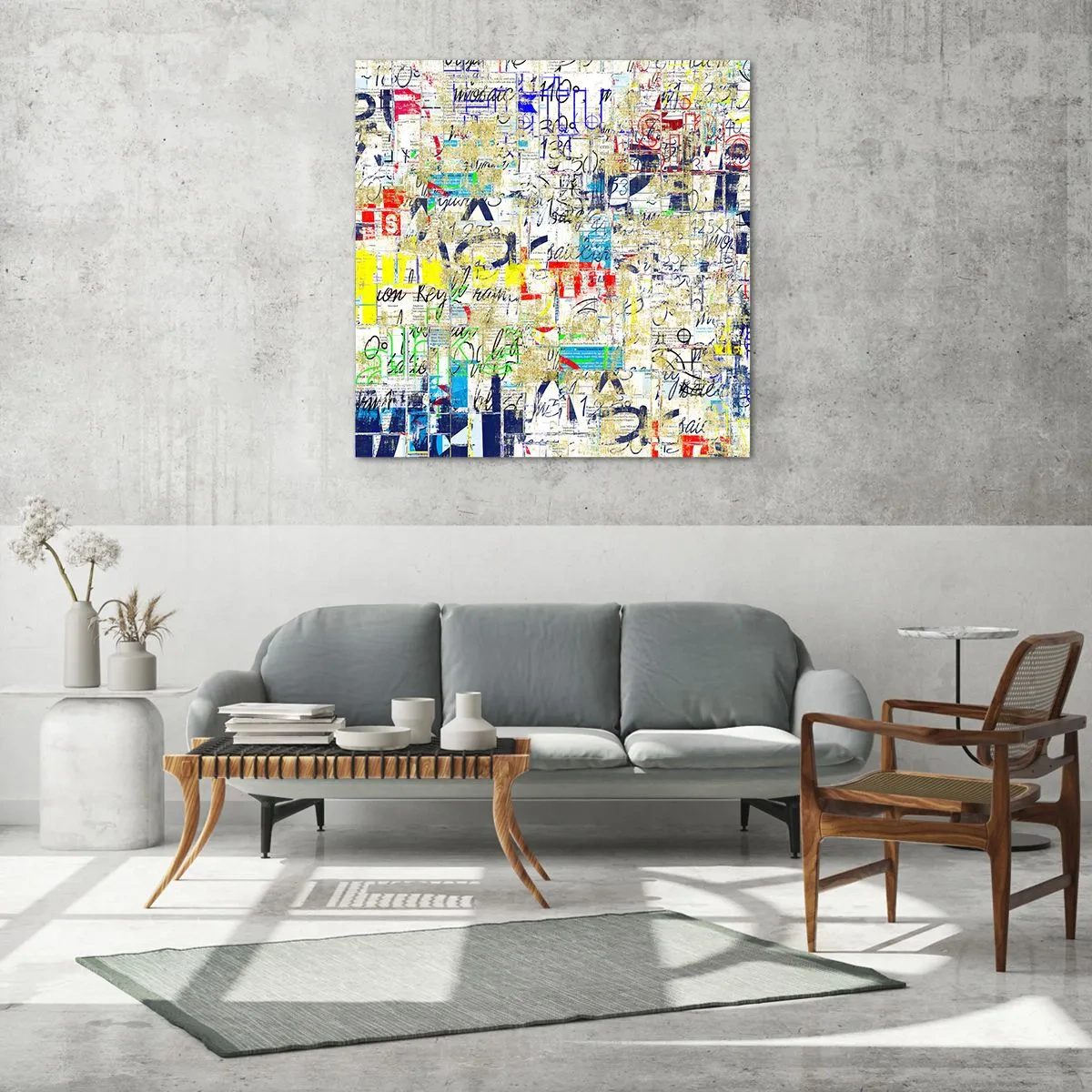 Impression sur verre - Image sur verre - Ca fait juste plaisir aux yeux - 60x60 cm