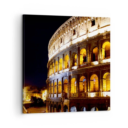 Impression sur toile - Image sur toile - Il est temps de commencer les Jeux - 60x60 cm